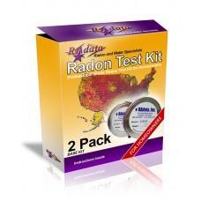 Radata radon testing kits 2 pack