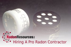 hiring a pro radon contractor