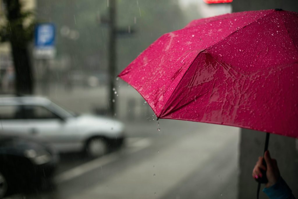 rain radon levels