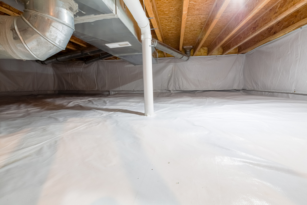Can a Crawl-Space Encapsulation Lower Radon?