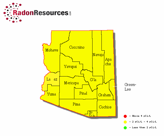 Arizona Radon Mitigation, Testing & Levels - RadonResources